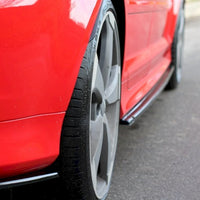 Maxton Design - REAR SIDE SPLITTERS AUDI RS3 8P (2011-2012)
