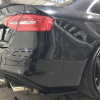 Maxton Design - REAR SIDE SPLITTERS AUDI S4 B8 FACELIFT (2012-UP)