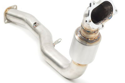 Cobra Exhausts - Subaru WRX STI 2.5 Saloon (10-13) Sports Cat / De-Cat Front Downpipe Performance Exhaust