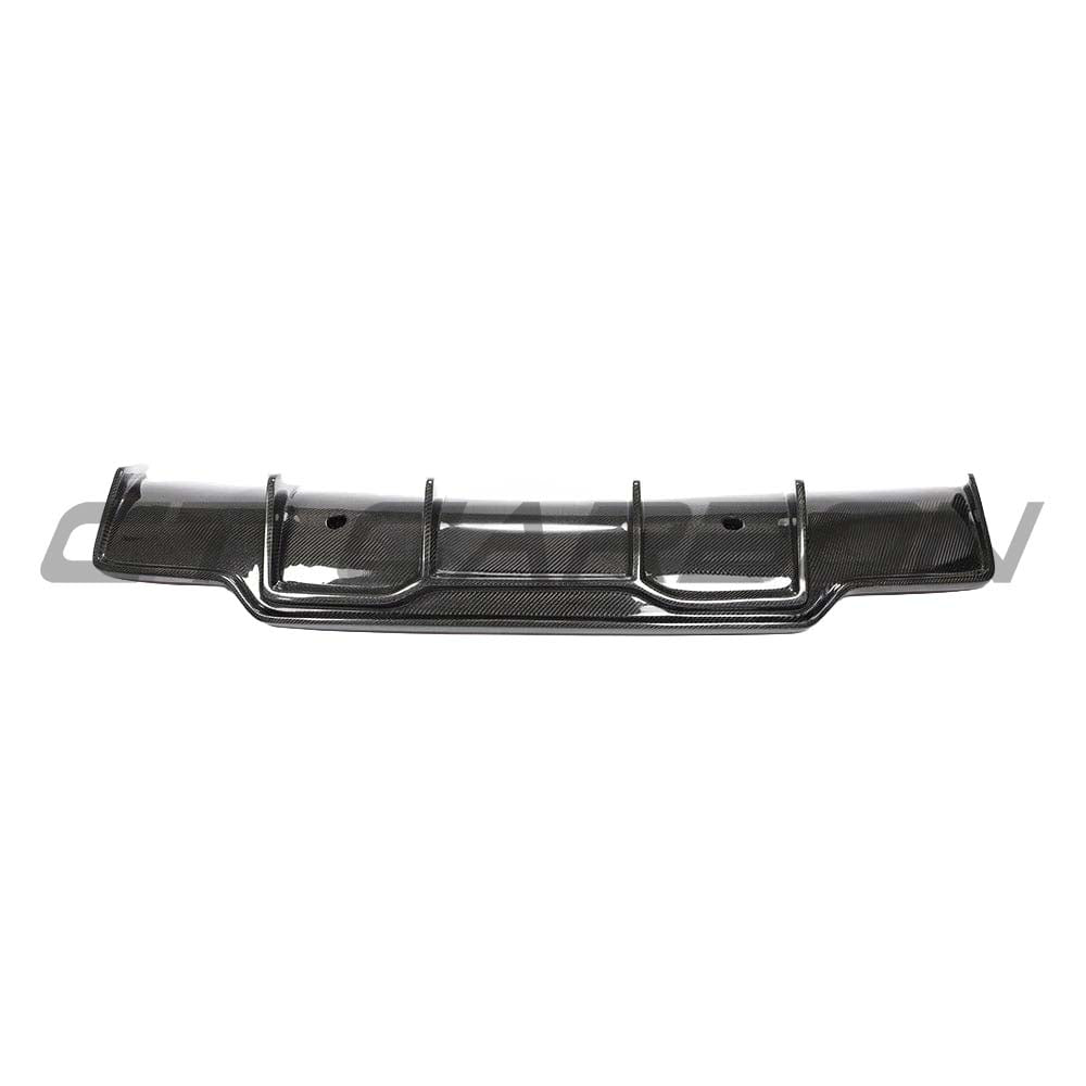 TESLA MODEL 3 2017-2023 CARBON FIBRE DIFFUSER - V2