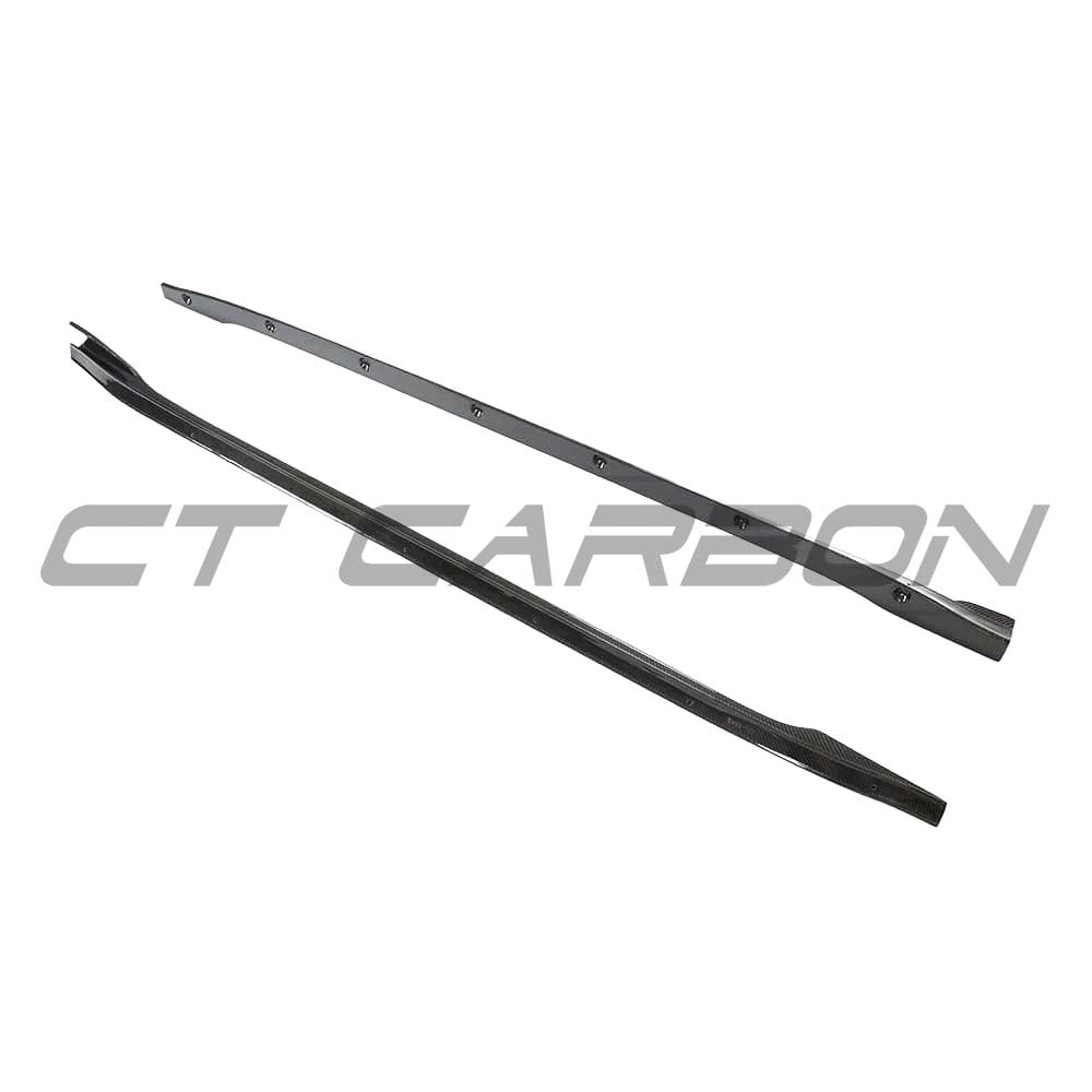 TESLA MODEL 3 2017-2023 CARBON FIBRE SIDE SKIRTS