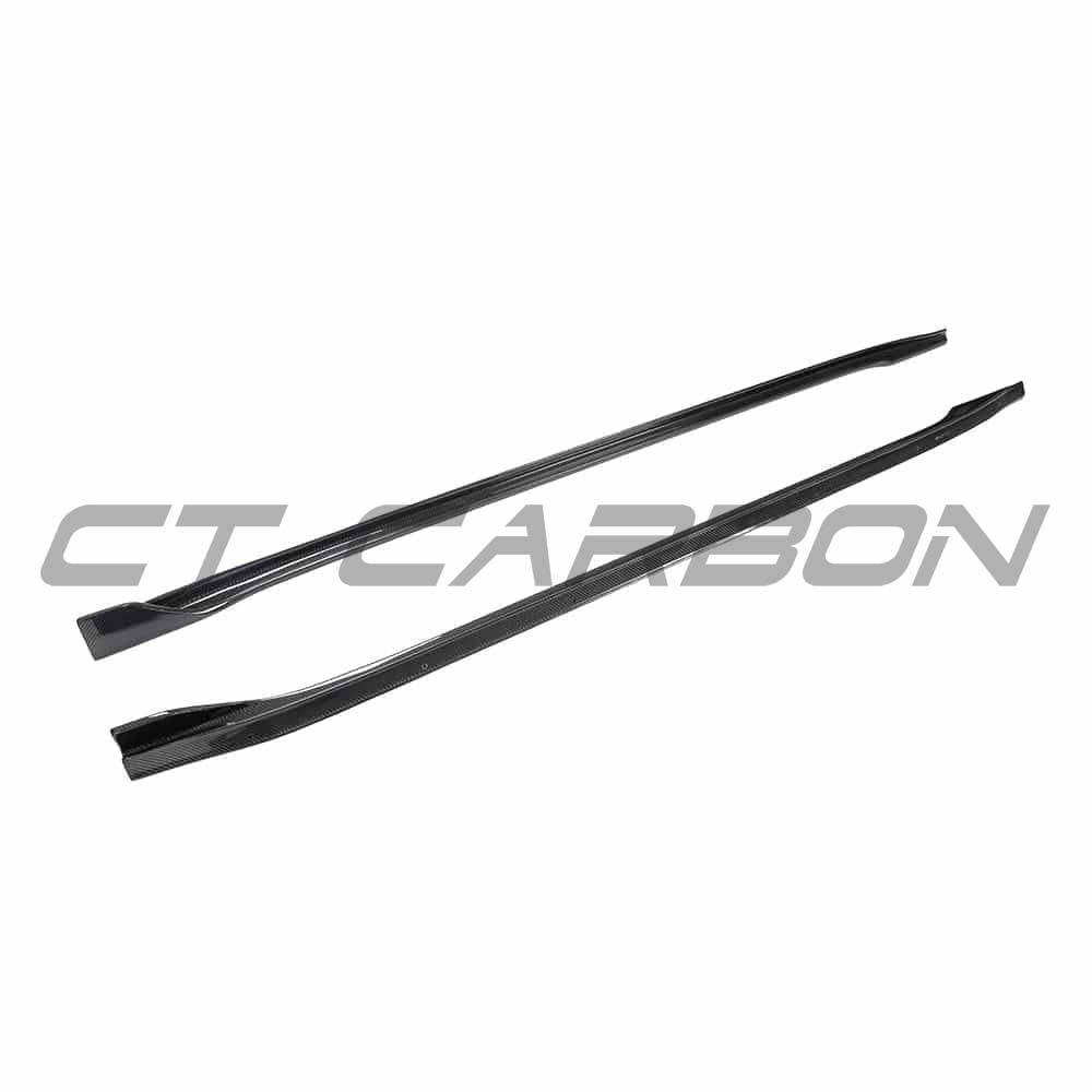 TESLA MODEL 3 2017-2023 CARBON FIBRE SIDE SKIRTS
