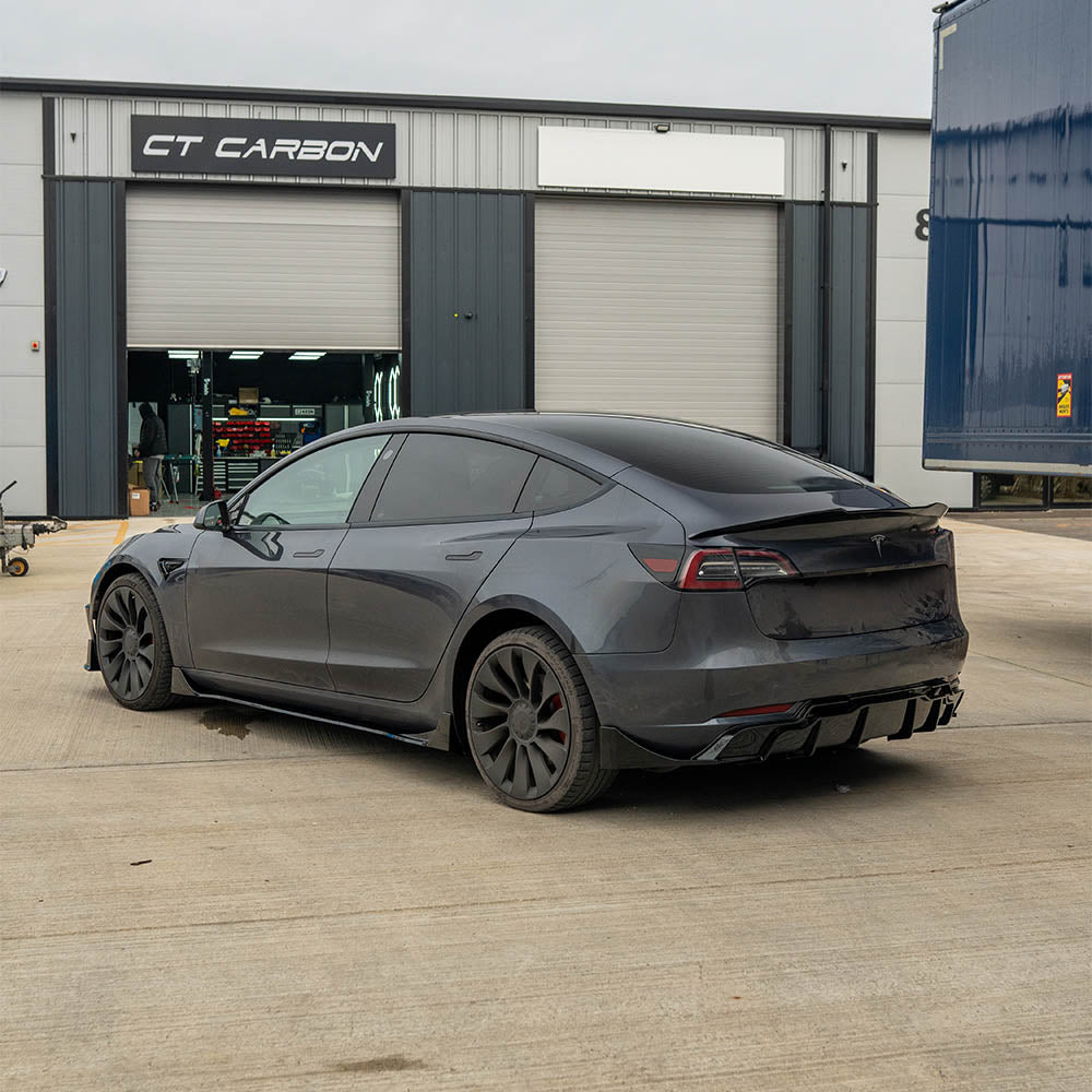 TESLA MODEL 3 FULL GLOSS BLACK KIT