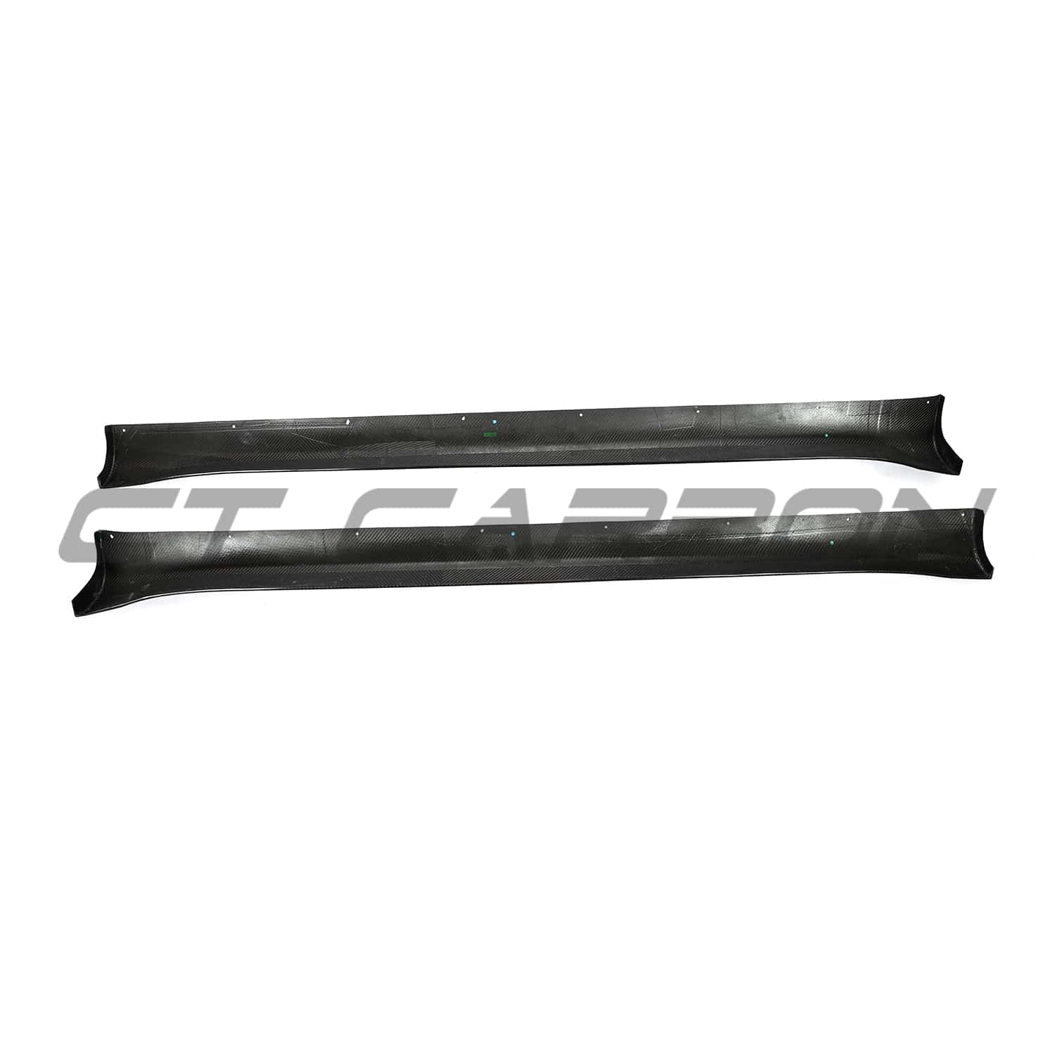 TESLA MODEL Y MK1 2020-2025 CARBON FIBRE SIDE SKIRTS