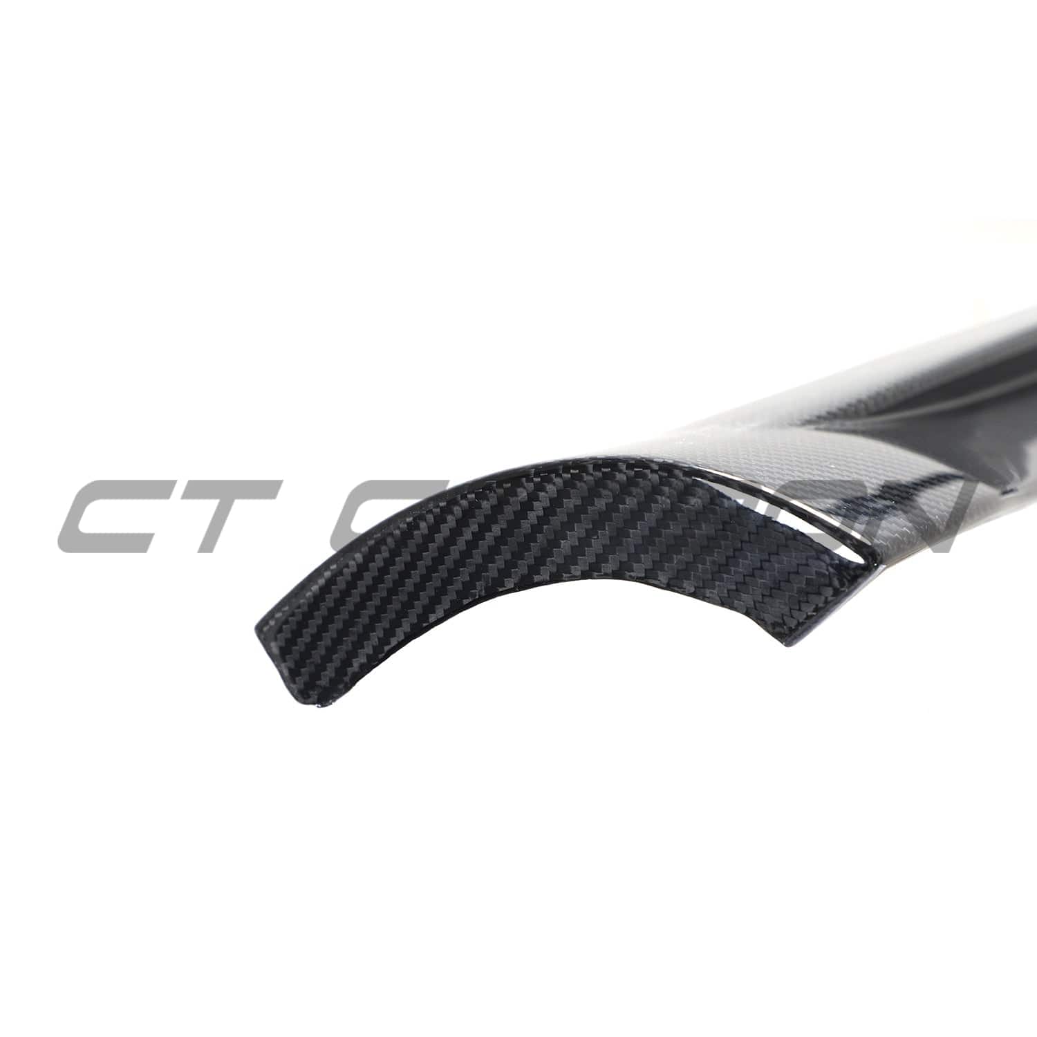 TESLA MODEL Y MK1 2020-2025 CARBON FIBRE SIDE SKIRTS