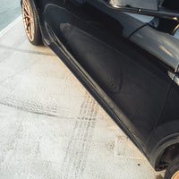 TESLA MODEL Y MK1 2020-2025 CARBON FIBRE SIDE SKIRTS