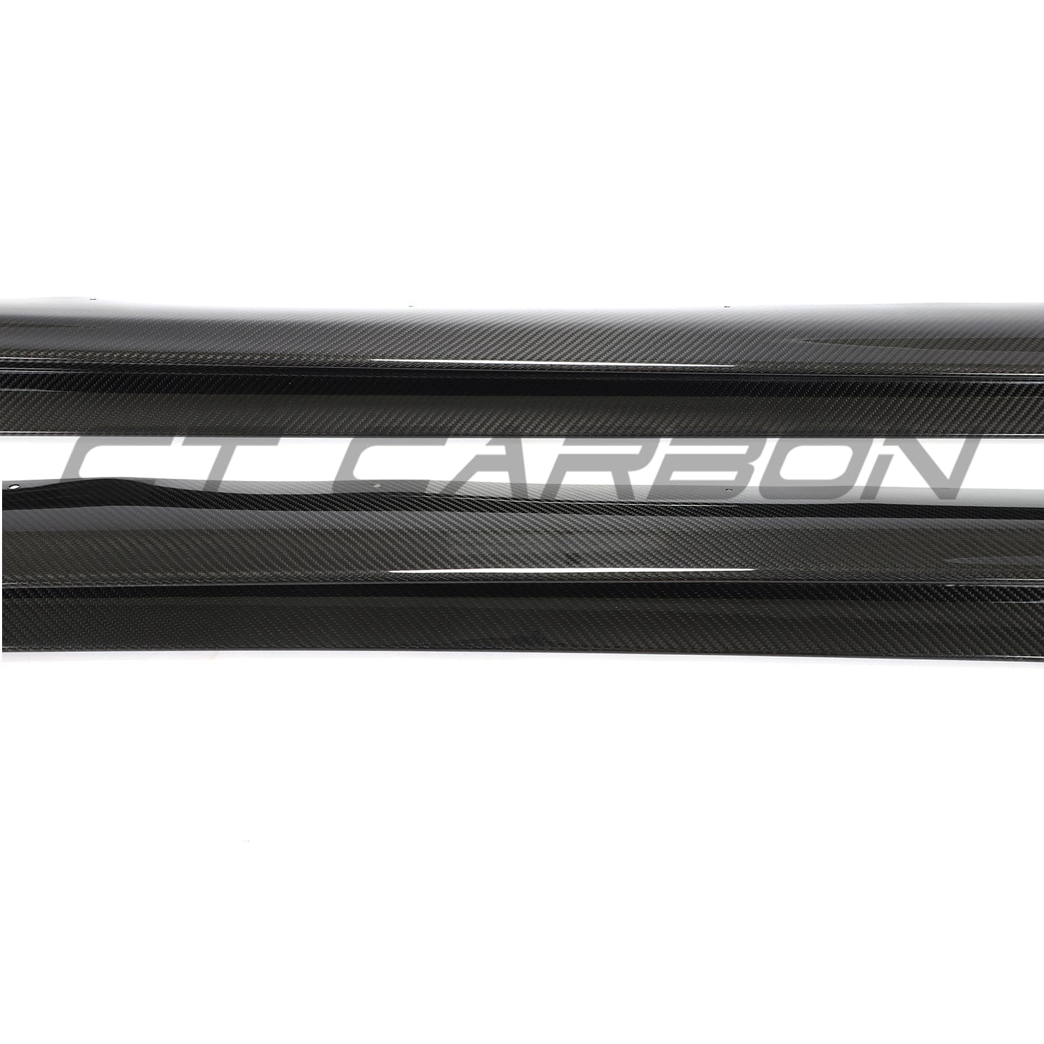 TESLA MODEL Y MK1 2020-2025 CARBON FIBRE SIDE SKIRTS
