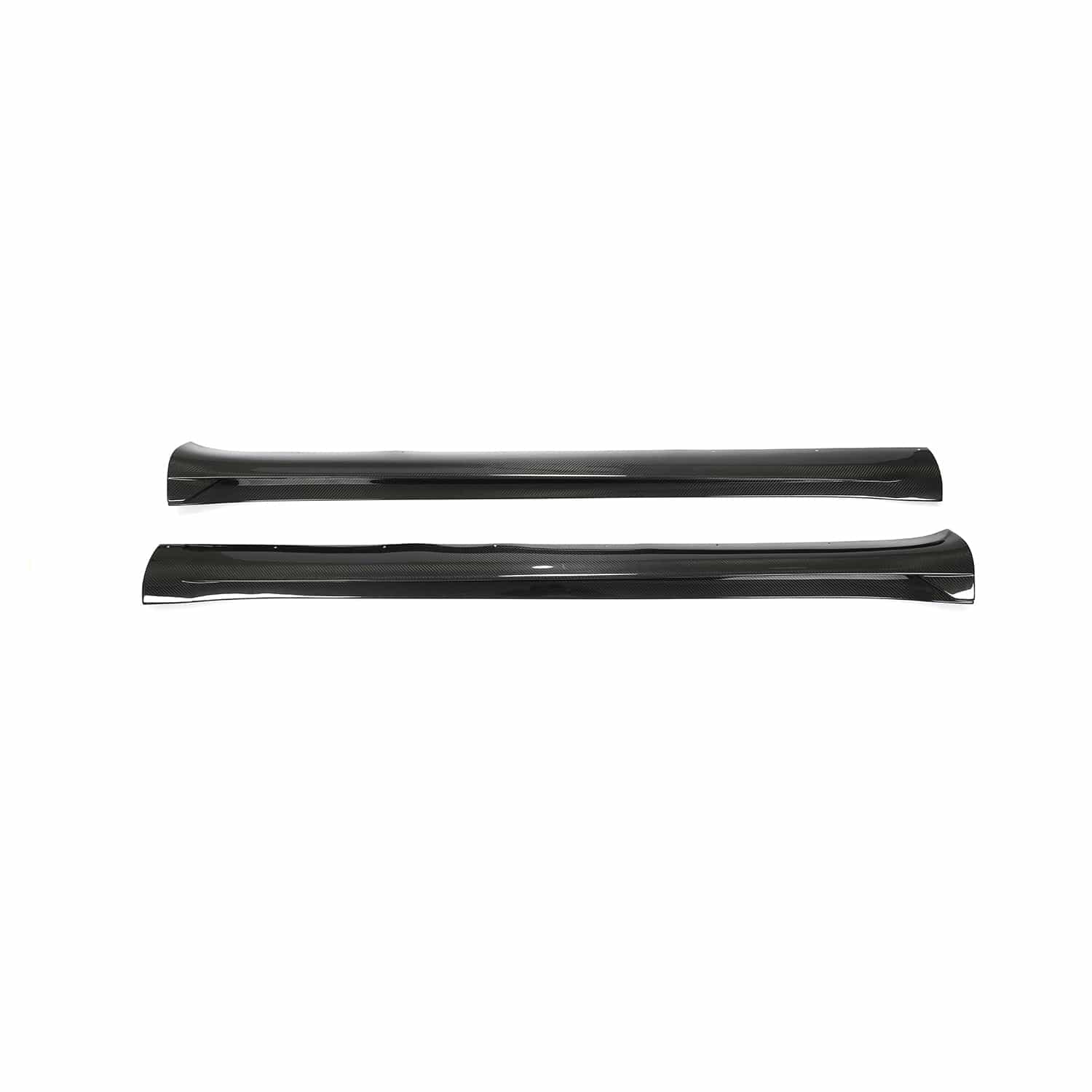 TESLA MODEL Y MK1 2020-2025 CARBON FIBRE SIDE SKIRTS