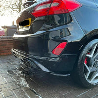 Fiesta ST MK8 ST/ST Line Low Splitter Kit Gloss Black ABS Plastic