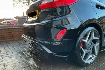 Fiesta ST MK8 ST/ST Line Low Splitter Kit Gloss Black ABS Plastic