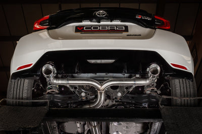Cobra Exhausts - Toyota GR Yaris 1.6 Venom GPF Back Rear Box Delete Race Performance Exhaust