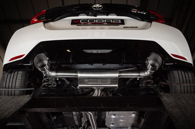 Cobra Exhausts - Toyota GR Yaris 1.6 De-Cat Turbo Back Performance Exhaust