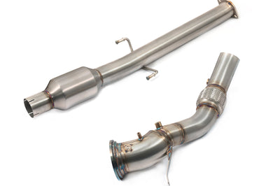 Cobra Exhausts - Toyota GR Yaris 1.6 Front Downpipe Sports Cat / De-Cat (incl GPF Delete) Performance Exhaust