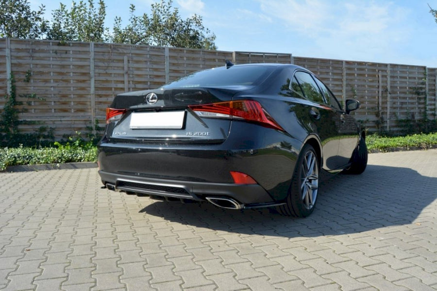Maxton Design - REAR VALANCE LEXUS IS MK3 FACELIFT T (2016-UP)