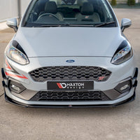 Maxton Design - FRONT SPLITTER V.4 FORD FIESTA MK8/8.5 ST / ST-LINE (2017-2024)