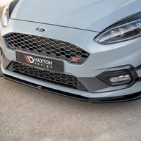 Maxton Design - FRONT SPLITTER V.4 FORD FIESTA MK8/8.5 ST / ST-LINE (2017-2024)