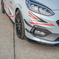 Maxton Design - FRONT SPLITTER V.4 FORD FIESTA MK8/8.5 ST / ST-LINE (2017-2024)
