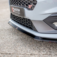 Maxton Design - FRONT SPLITTER V.5 FORD FIESTA MK8/8.5 ST / ST-LINE