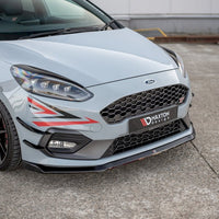 Maxton Design - FRONT SPLITTER V.5 FORD FIESTA MK8/8.5 ST / ST-LINE