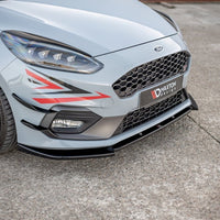 Maxton Design - FRONT SPLITTER V.7 FORD FIESTA MK8/8.5 ST / ST-LINE