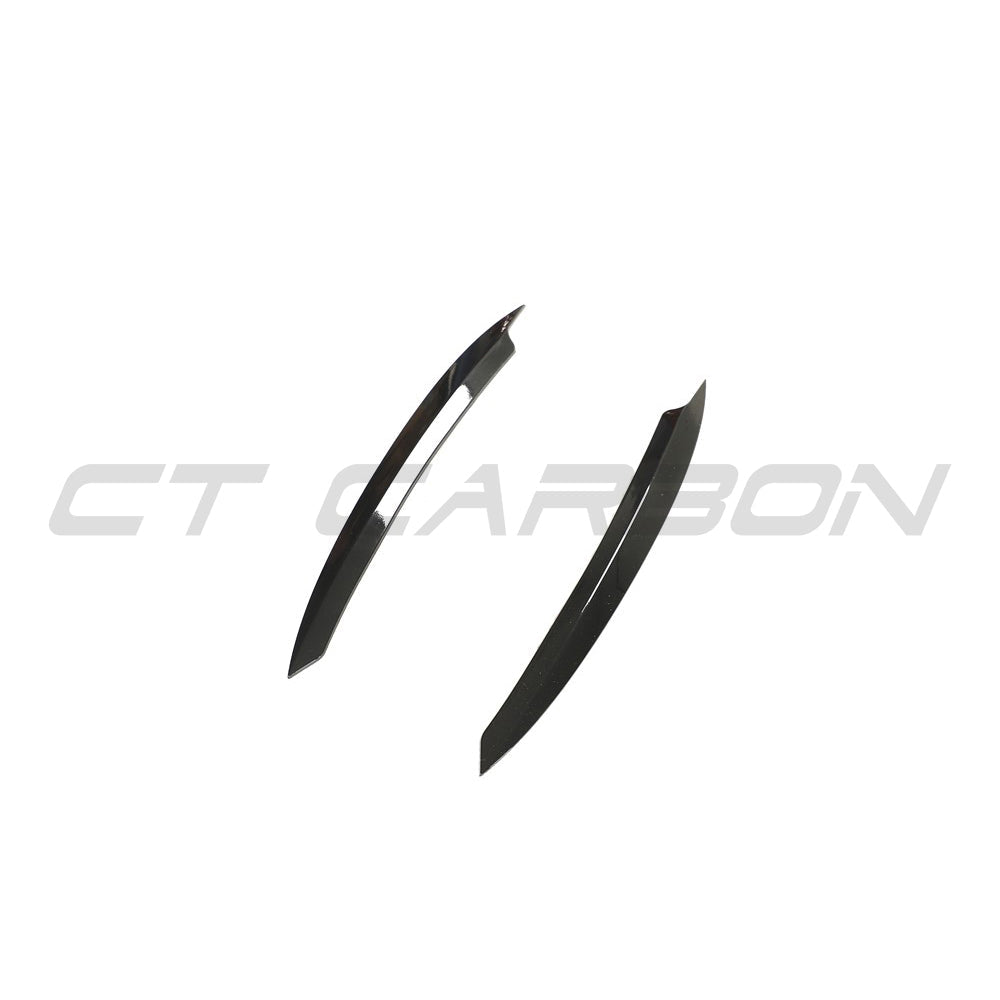 VOLKSWAGEN GOLF MK7/7.5 GLOSS BLACK HEADLIGHT EYEBROWS
