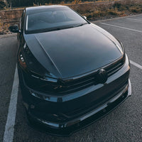 VOLKSWAGEN POLO MK6 2017-2020 GLOSS BLACK SPLITTER