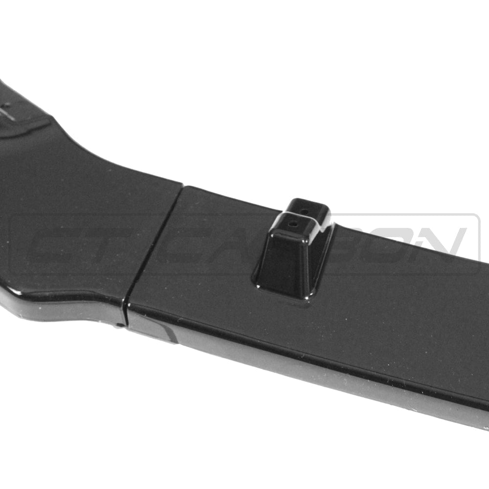 VOLKSWAGEN POLO MK6 2017-2020 GLOSS BLACK SPLITTER