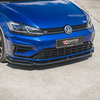 Maxton Design - FRONT SPLITTER V.9 VW GOLF 7 R / R-LINE FACELIFT
