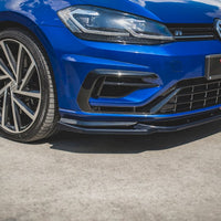 Maxton Design - FRONT SPLITTER V.9 VW GOLF 7 R / R-LINE FACELIFT