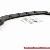 Maxton Design - FRONT SPLITTER V.9 VW GOLF 7 R / R-LINE FACELIFT