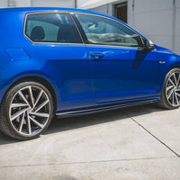 Maxton Design - SIDE SKIRTS DIFFUSERS V.4 VW GOLF 7 R / R-LINE FACELIFT