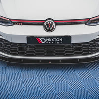 Maxton Design - FRONT SPLITTER V.1 VOLKSWAGEN GOLF GTI / GTE / R-LINE MK8