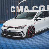 Maxton Design - FRONT SPLITTER V.1 VOLKSWAGEN GOLF GTI / GTE / R-LINE MK8