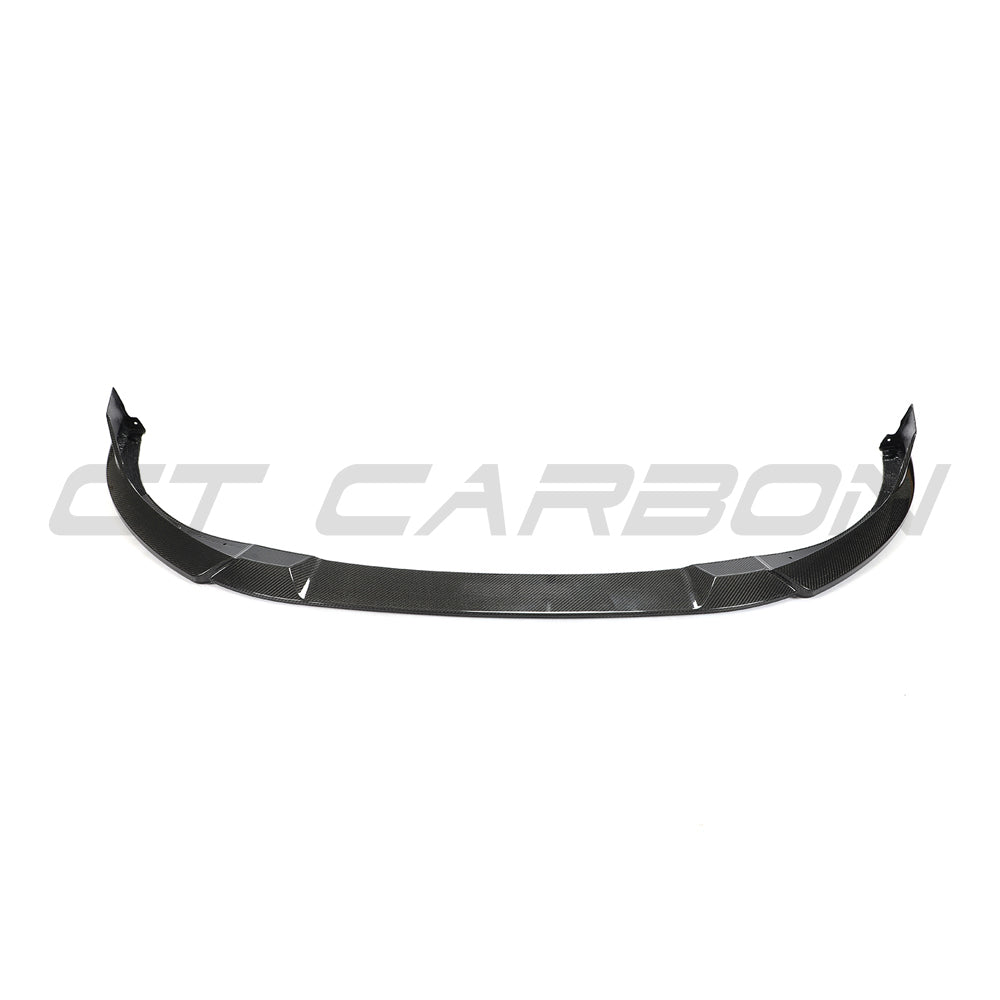 VW GOLF MK8 GTI CARBON FIBRE FRONT SPLITTER - V1