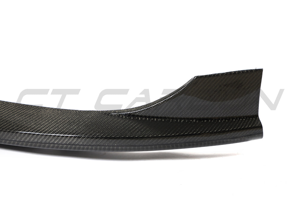 VW GOLF MK8 GTI CARBON FIBRE FRONT SPLITTER - V1