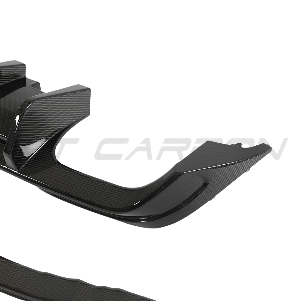 VW GOLF MK8/MK8.5 R/CS 2020+ CARBON FIBRE DIFFUSER - CT DESIGN