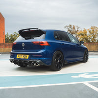 VW GOLF MK8/MK8.5 R/CS 2020+ CARBON FIBRE DIFFUSER - CT DESIGN