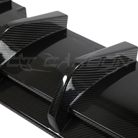 VW GOLF MK8/MK8.5 R/CS 2020+ CARBON FIBRE DIFFUSER - CT DESIGN