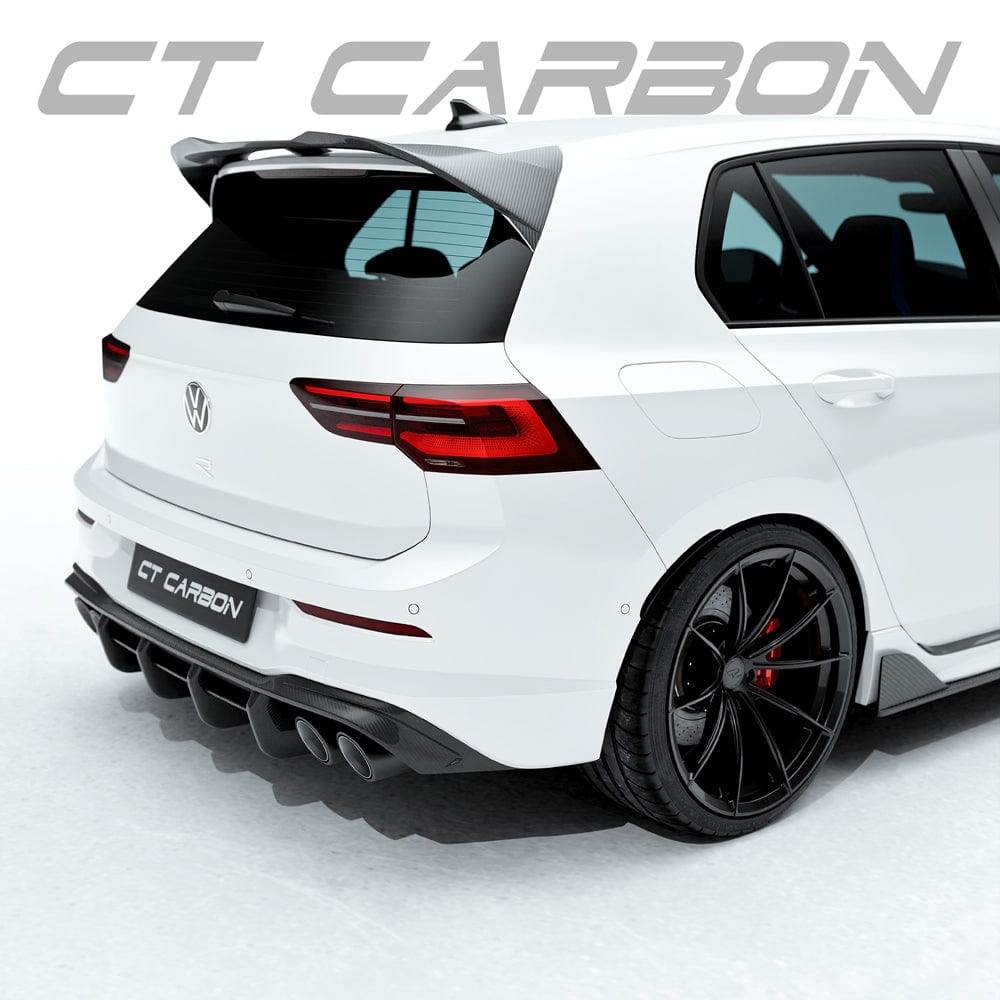 VW GOLF MK8/MK8.5 R CARBON FIBRE SPOILER - CT DESIGN