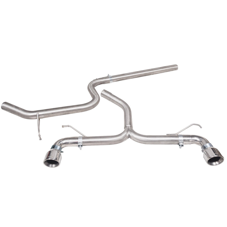 Cobra Exhausts - VW Golf GTD (Mk7) 2.0 TDI (5G) (14-17) GTI Style Cat Back Performance Exhaust