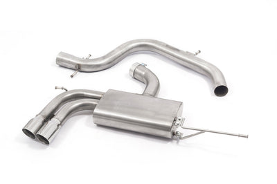 Cobra Exhausts - Audi A3 (8P) 2.0 TFSI 2WD (5 Door Sportback) Cat Back Performance Exhaust