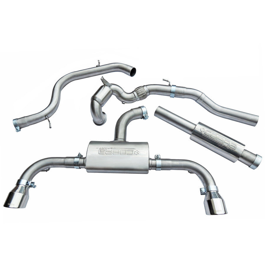 Cobra Exhausts - VW Golf GTI (Mk7.5) 2.0 TSI (5G) (17-20) Turbo Back Performance Exhaust