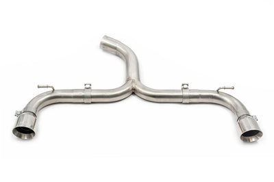 Cobra Exhausts - VW Golf GTI (Mk7.5) 2.0 TSI (5G) (17-20) Race Rear Axle Back (back box delete) Performance Exhaust