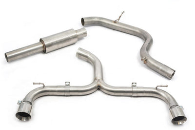 Cobra Exhausts - VW Golf GTI (Mk7) 2.0 TSI (5G) (12-17) Venom Box Delete Race Cat Back Performance Exhaust