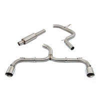 Cobra Exhausts - VW Golf GTI (Mk8) 2.0 TSI (20>) Box Delete Race GPF Back Performance Exhaust