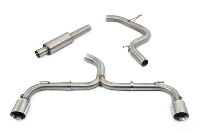 Cobra Exhausts - VW Golf GTI (Mk8) 2.0 TSI (20>) Box Delete Race GPF Back Performance Exhaust
