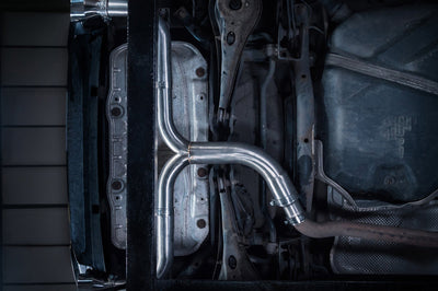 Cobra Exhausts - VW Golf GTI (Mk7) 2.0 TSI (5G) (12-17) Race Rear Axle Back (back box delete) Performance Exhaust