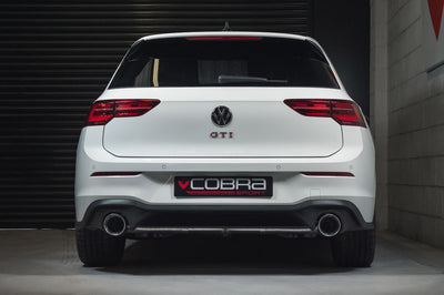 Cobra Exhausts - VW Golf GTI (Mk8) 2.0 TSI (20>) GPF Back Performance Exhaust