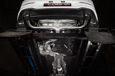 Cobra Exhausts - VW Golf GTI (Mk8) 2.0 TSI (20>) Box Delete Race GPF Back Performance Exhaust