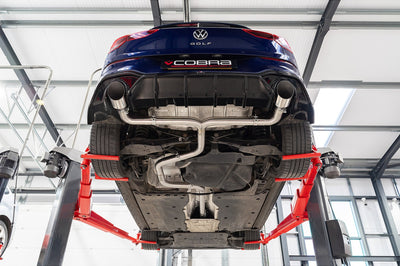 Cobra Exhausts - VW Golf R-Line (Mk8) 1.5 TSI (20>) 'GTI Style' Dual Exit Venom GPF Back Performance Exhaust